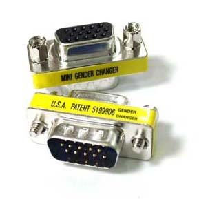 Mini Socket Saver, HD15 Male / Female